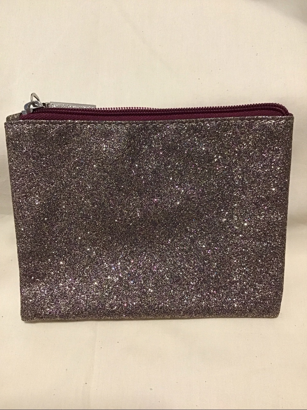 Bath and Body Works NWOT Glitter Cosmetic Bag